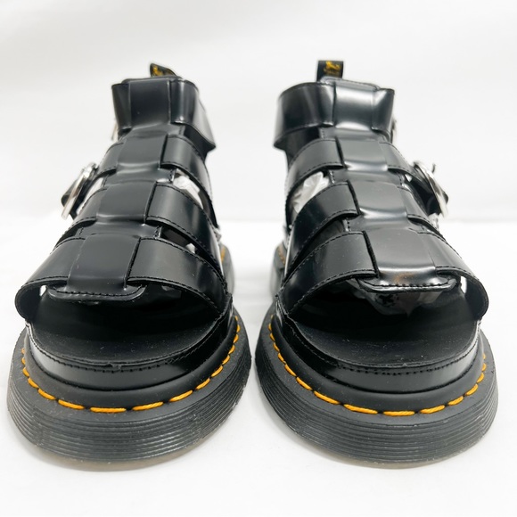 Dr MARTEN MACKAYE LEATHER STRAP SANDALS - Picture 5 of 16